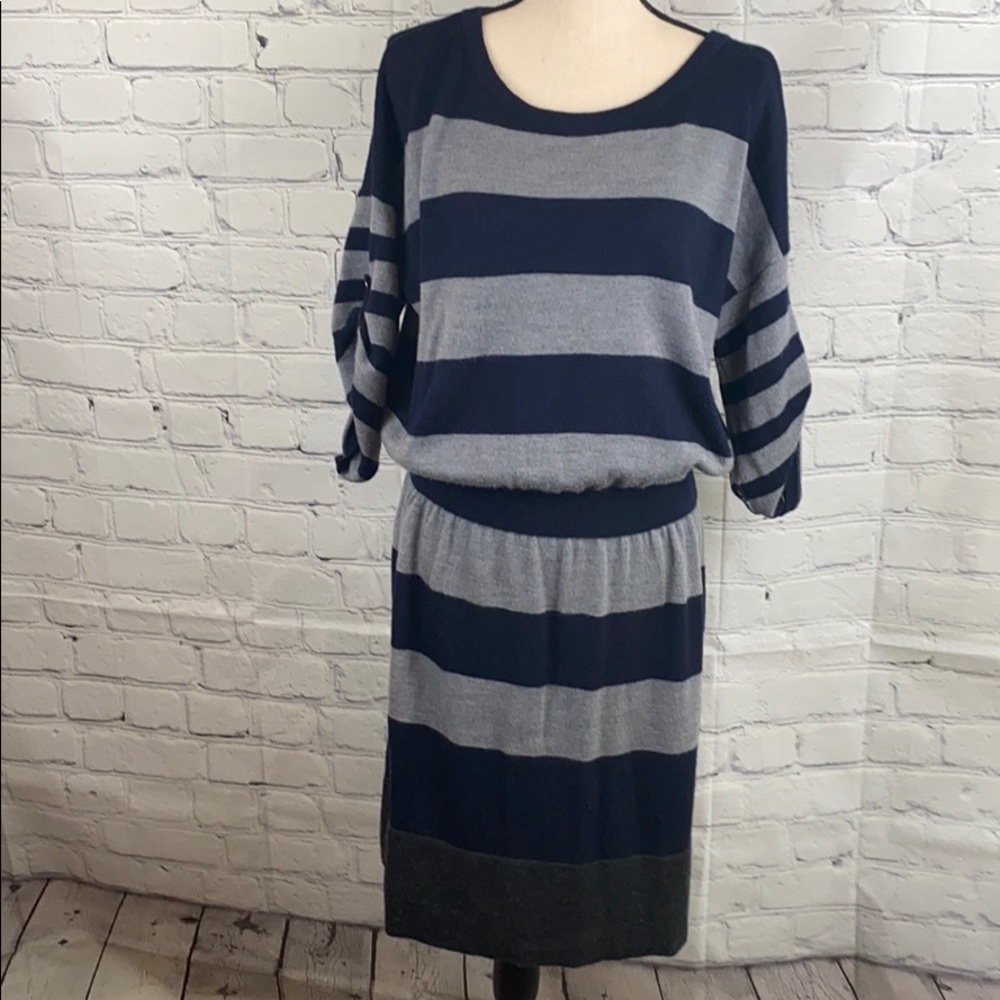Ann Taylor LOFT Wool Blend Sweater Dress